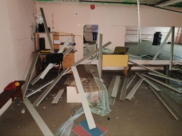 В Калужской области восстановили школу, повреждённую беспилотником