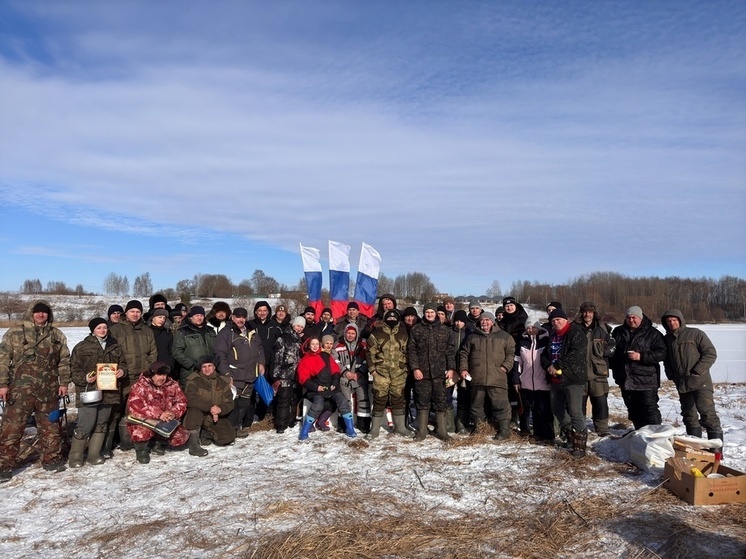 На Вазузе под Сычевкой прошел рыболовный фестиваль