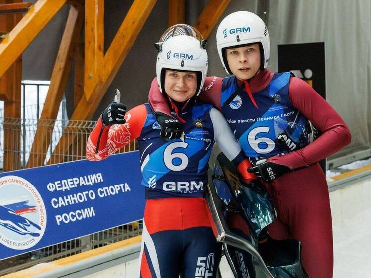 Подмосковные саночницы выиграли 4 медали в Сочи