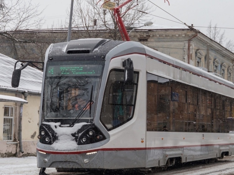 В Ростове из-за снегопада возникли перебои в работе общественного транспорта