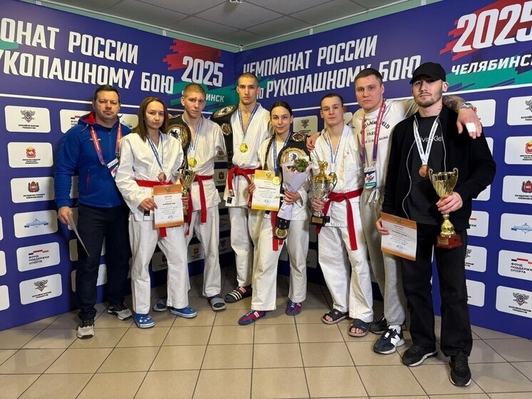 Брянцы выиграли чемпионат России по рукопашному бою