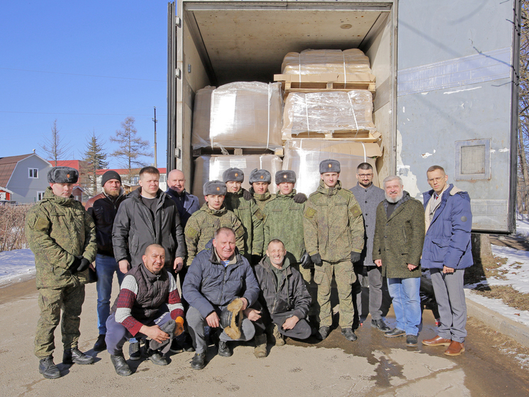 Тула и Челябинск собрали для тульских десантников 20 тонн гуманитарного груза