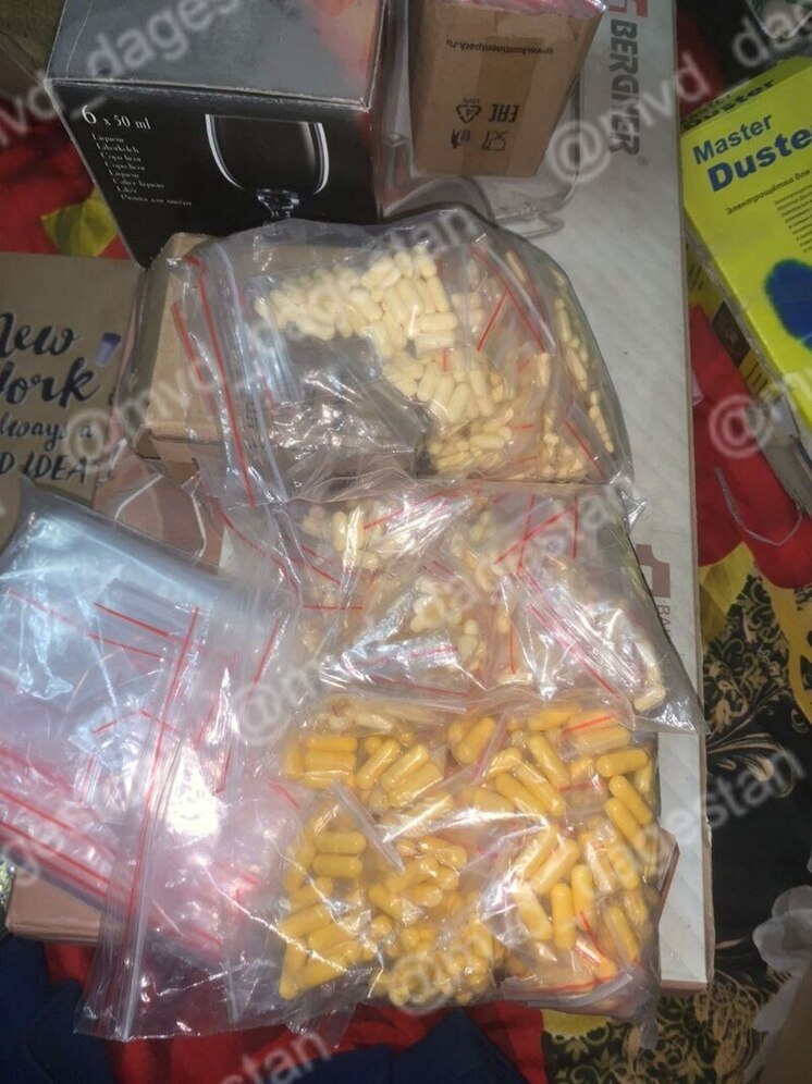 Около 180 кг наркотиков изъяли в Дагестане за год