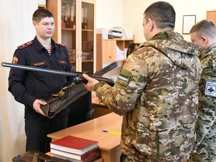 Из Орловской области в зону СВО отправили гражданское оружие