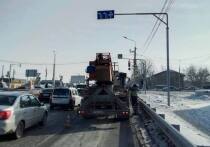 В Омске с сегодняшнего дня изменились правила движения на перекрёстке улиц Конева и 3-я Енисейская