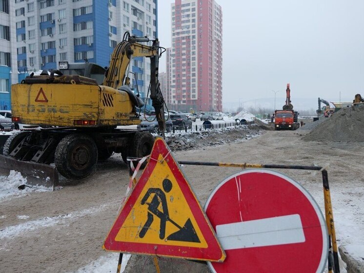 Первые 90 метров ливневого коллектора появились на улице Мичурина в Кемерове