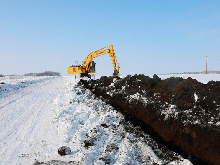 В Тамбовской области началось строительство газопровода для деревни Безобразовка