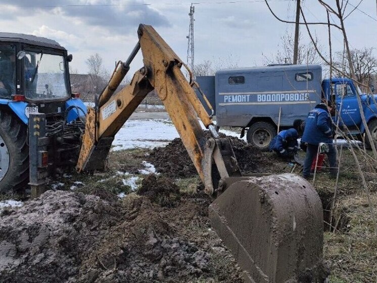 В Великолепетихском округе ведутся ремонтные работы на сетях водоснабжения