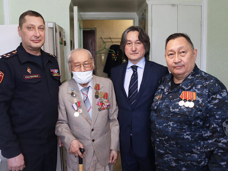 Ветеран Великой Отечественной войны Семен Колтовский получил юбилейную медаль и звание Почётного гражданина