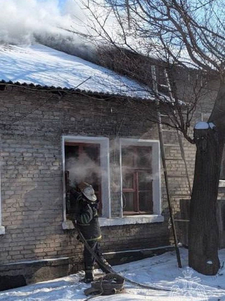 В ЛНР на пожаре погиб пенсионер