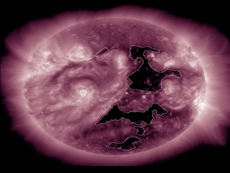 До 2 марта Земля будет находиться под действием масштабных корональных дыр на Солнце
