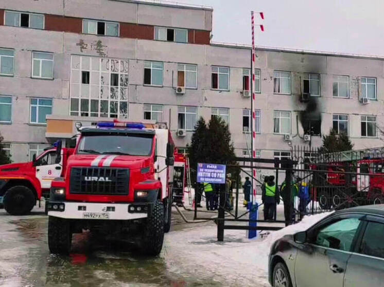 В Советском районе Новосибирска произошел пожар: спасены 4 человека