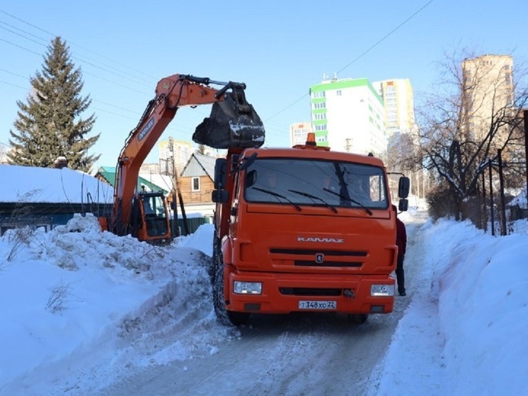 В Барнауле ряд частных домов остался без холодной воды