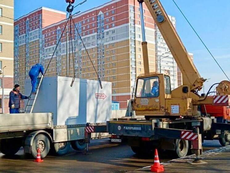 В Липецке начали установку защитных модулей