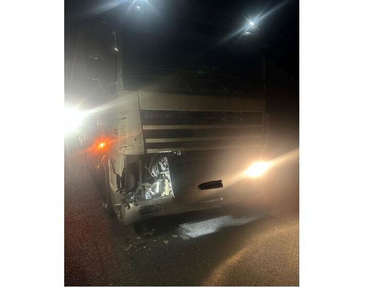 На трассе М-1 под Вязьмой фура сбила пешехода