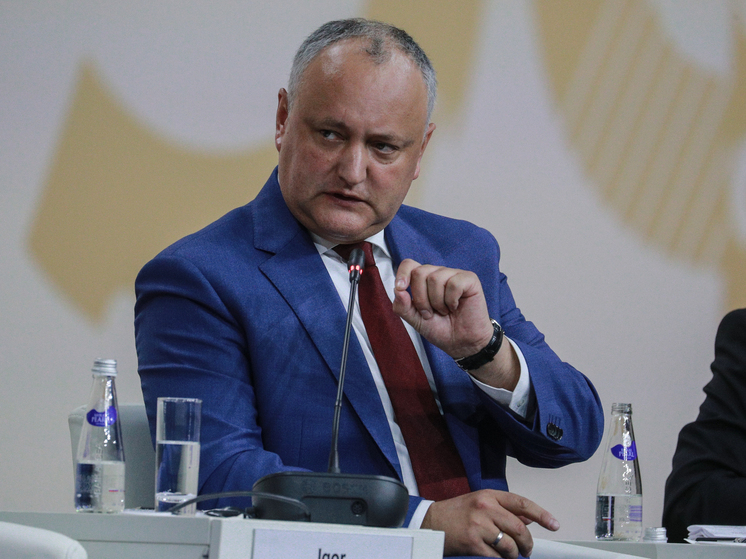 Экс-президент Додон заявил о попытках ЕС спровоцировать агрессию Молдовы против РФ