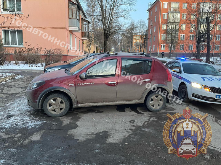 В Туле водитель Renault снёс девочку, решившую перейти не по «зебре»