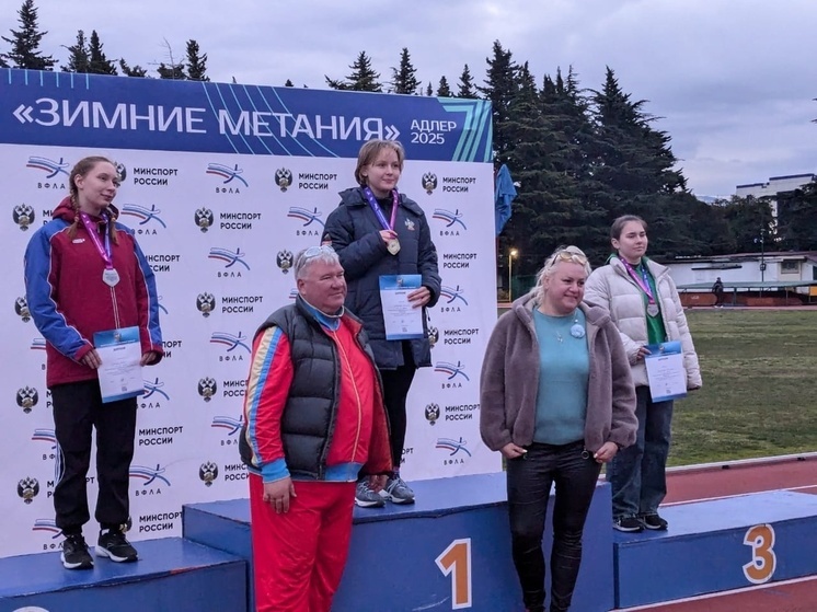 Сочинская легкоатлетка победила на двух соревнованиях по метаниям