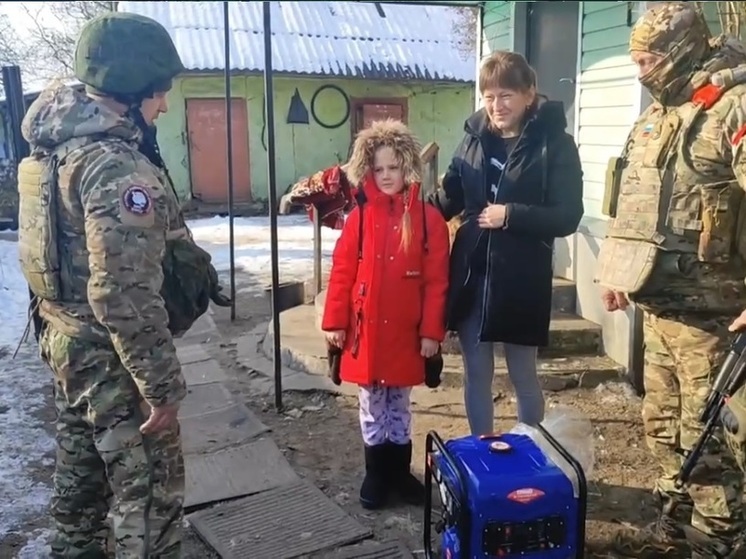 Волонтеры и отряд «БАРС-Курск» исполнили мечту девочки из курского приграничья