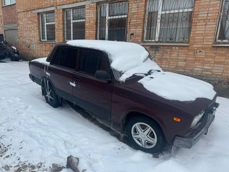 В Хвастовичах арестовали «семёрку» за пьяную езду