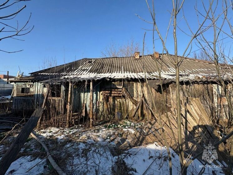 На месте пожара в Сухиничах нашли тело