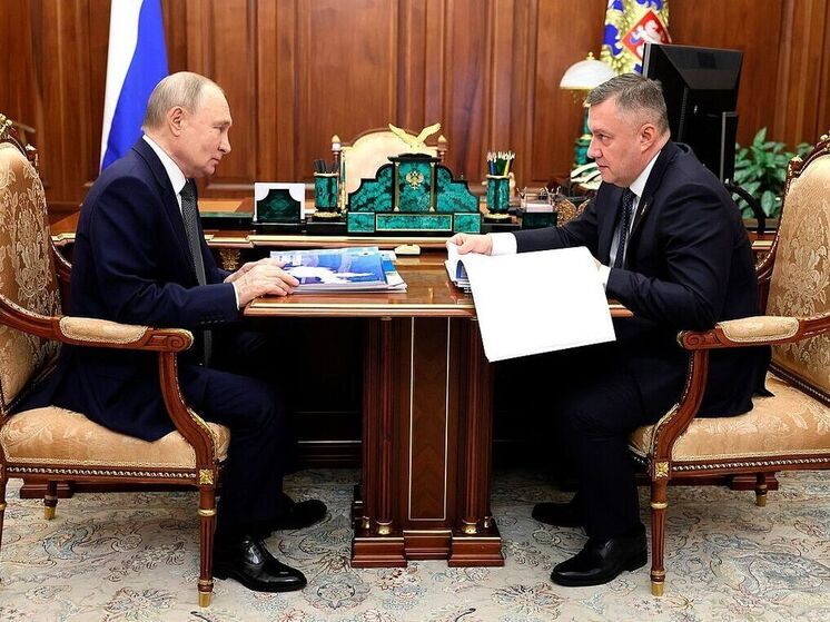 Путин пожелал Кобзеву удачи на выборах губернатора Иркутской области