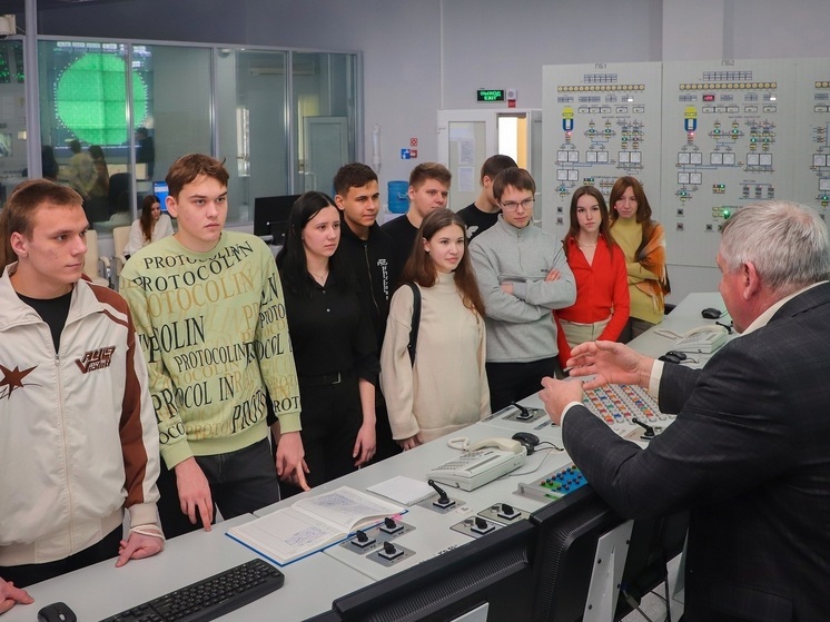 Студенты Ивановского энергетического университета побывали с техническим туром на Смоленской АЭС