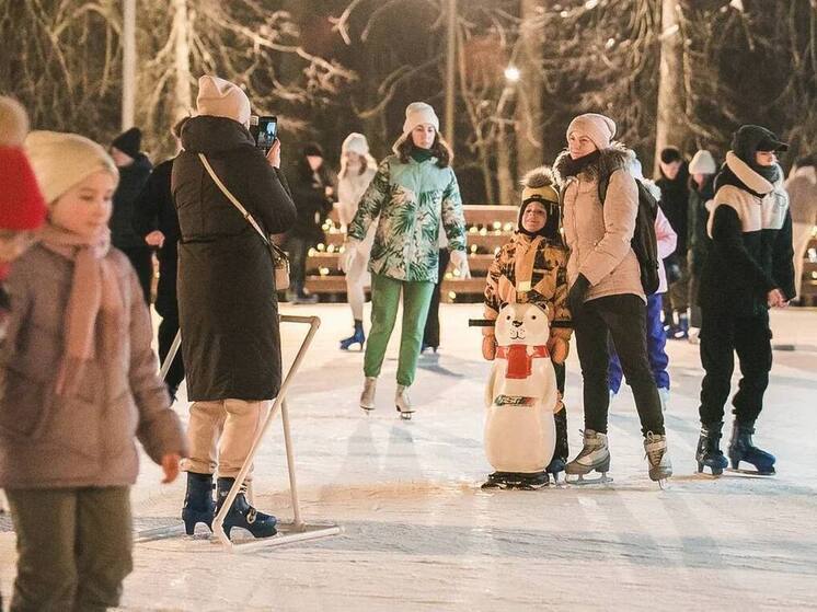 Каток в нижегородском парке «Швейцария» ждет посетителей до 9 марта