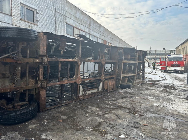 В Смоленске снова горел троллейбус