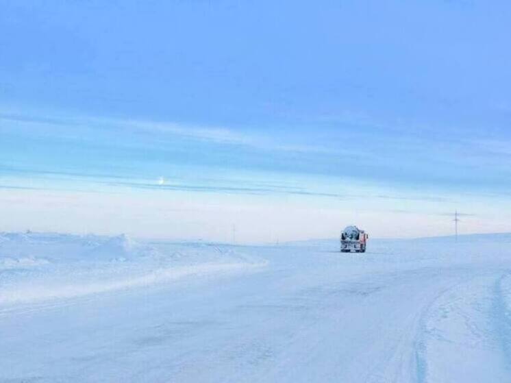 Зимник Аксарка — Белоярск открыли для легких авто