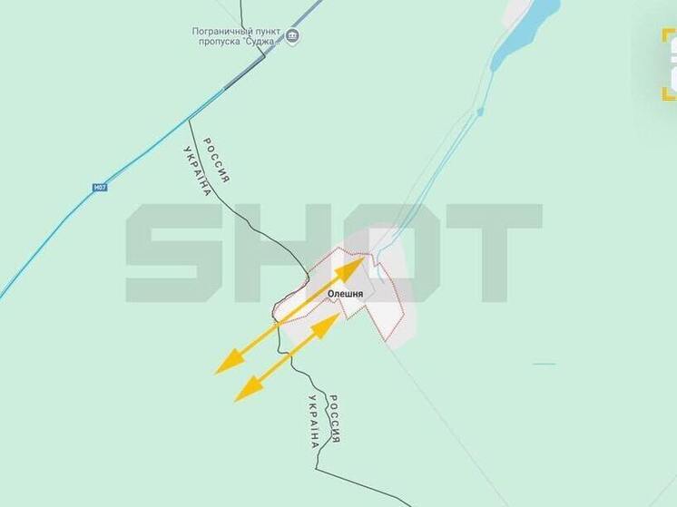 Колонна техники ВСУ застряла в курском черноземе