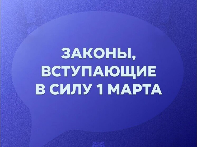 Новые законы вступили в силу 1 марта. На что обратить внимание псковичам