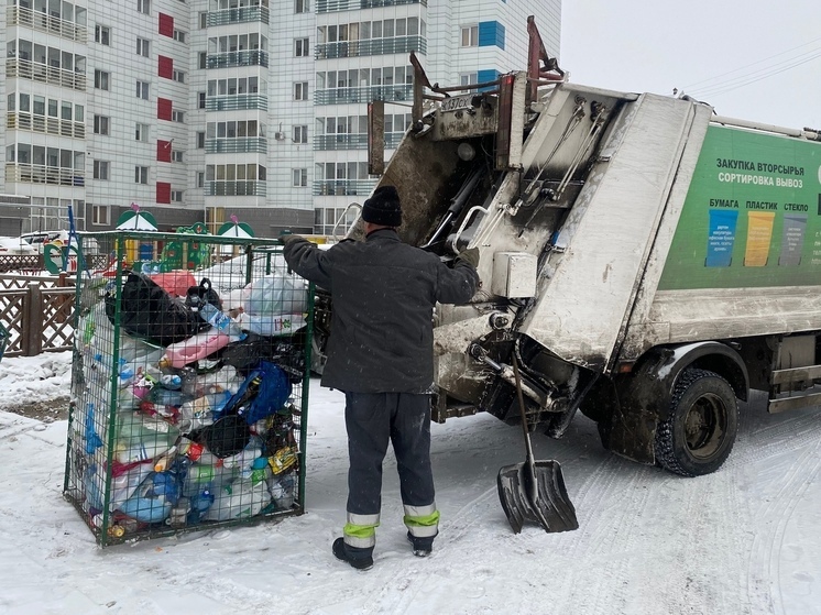 Хакасия отправила в другие регионы несколько сотен тонн пластика