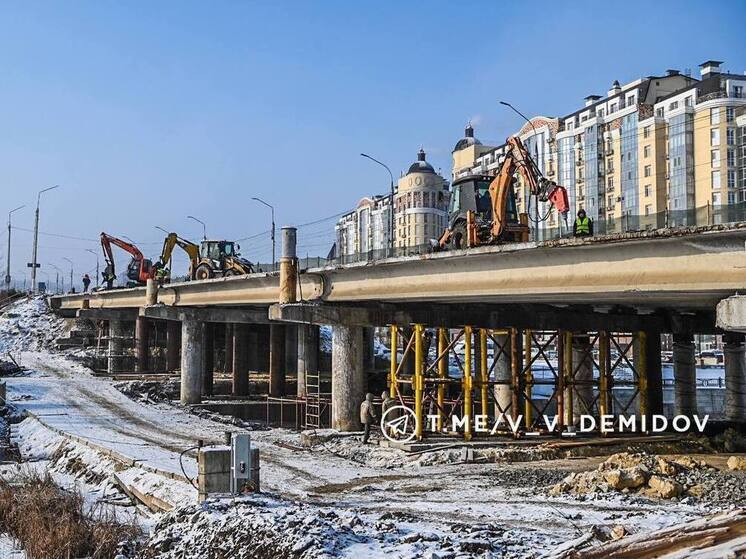 Мэр Белгорода: на обновленном мосту на улице Чумичова будет пять полос