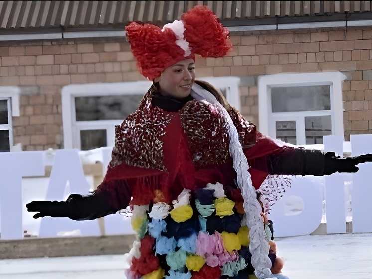В Таштыпском районе Хакасии одновременно отметили Масленицу и проверили здоровье