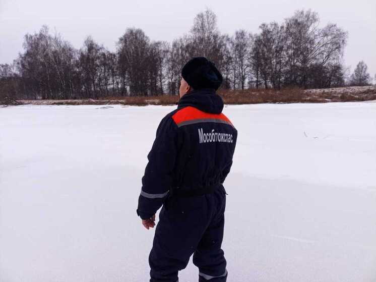 Спасатели призывают жителей Подмосковья не выходить на тонкий лед