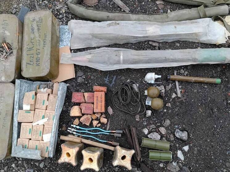 Тайник с боеприпасами ВСУ найден под Мариуполем