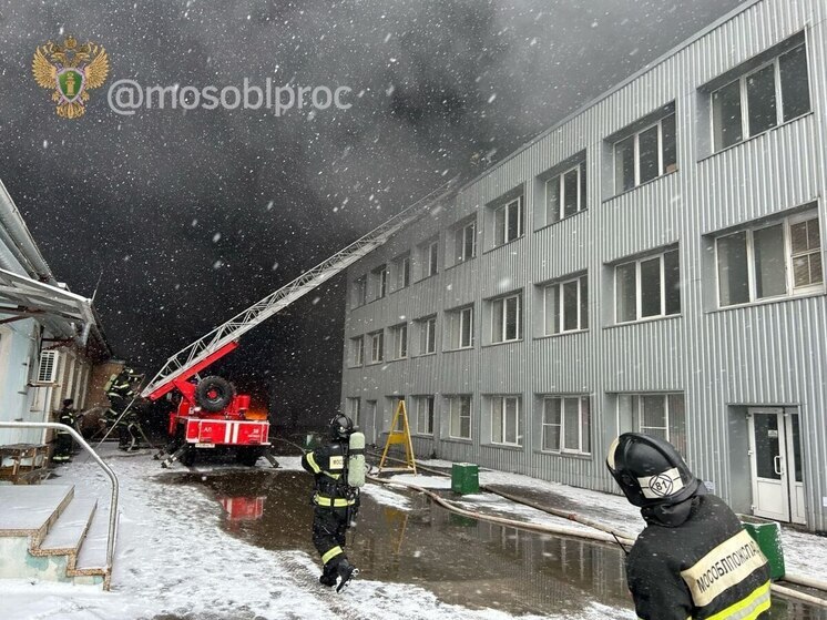Прокуратура контролирует выяснение всех деталей о пожаре на складе