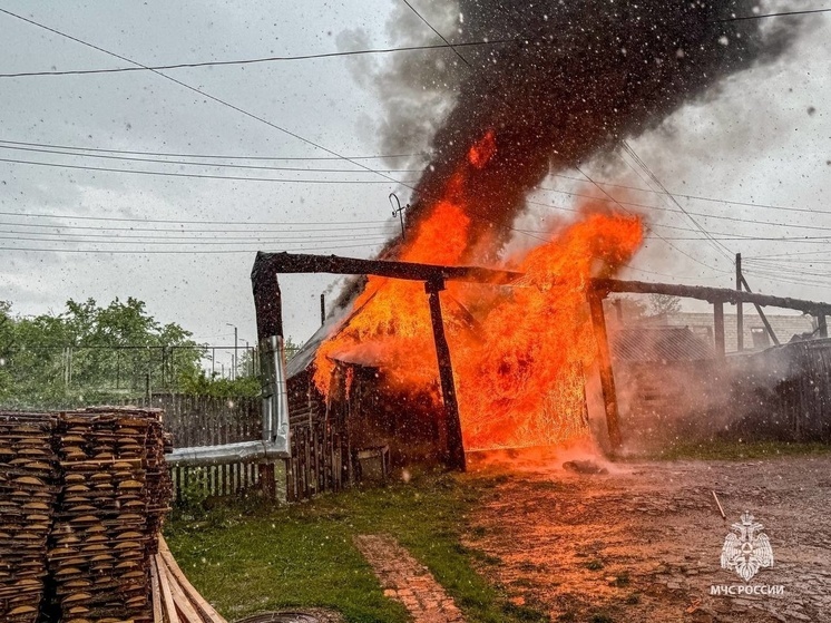 В сгоревшем доме в Перми обнаружены два трупа