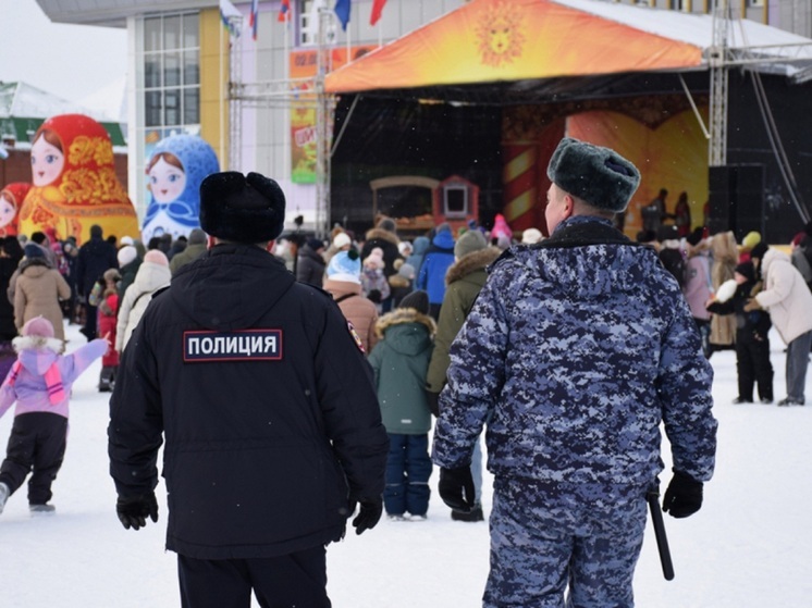 Стражи порядка НАО защитили Масленицу от серьезных происшествий