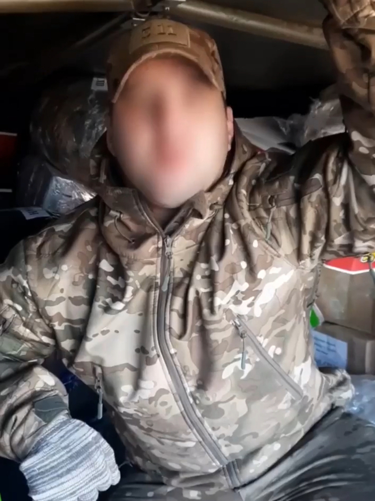 Бойцы добровольческого подразделения «Кривичи» поблагодарили Василия Анохина за помощь и поддержку