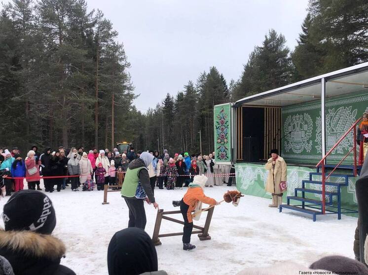 В костомукше освоили хоббихорсинг