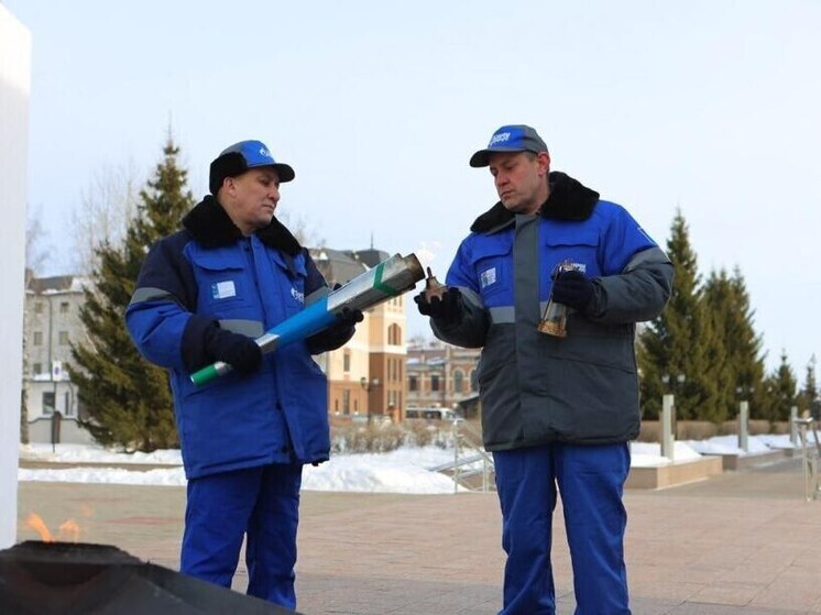 В Тюменской области реализуется акция "Храним огонь Победы"