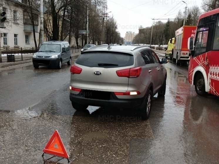 В Калуге на Телевизионной сбили пешехода
