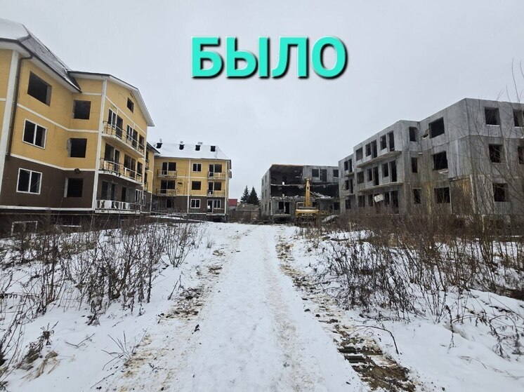 В Малоярославецком районе снесли заброшенные дома