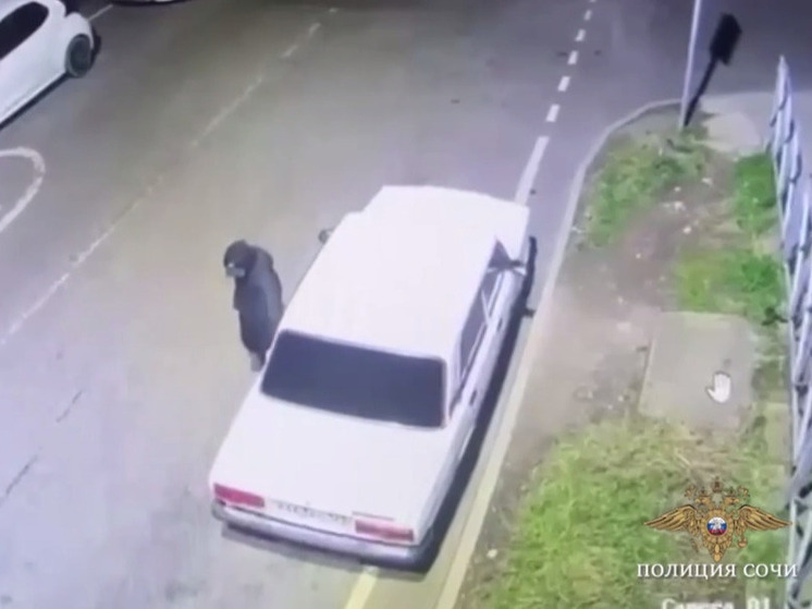 Полицейские задержали сочинца, который похитил чужую машину, чтобы доехать до дома