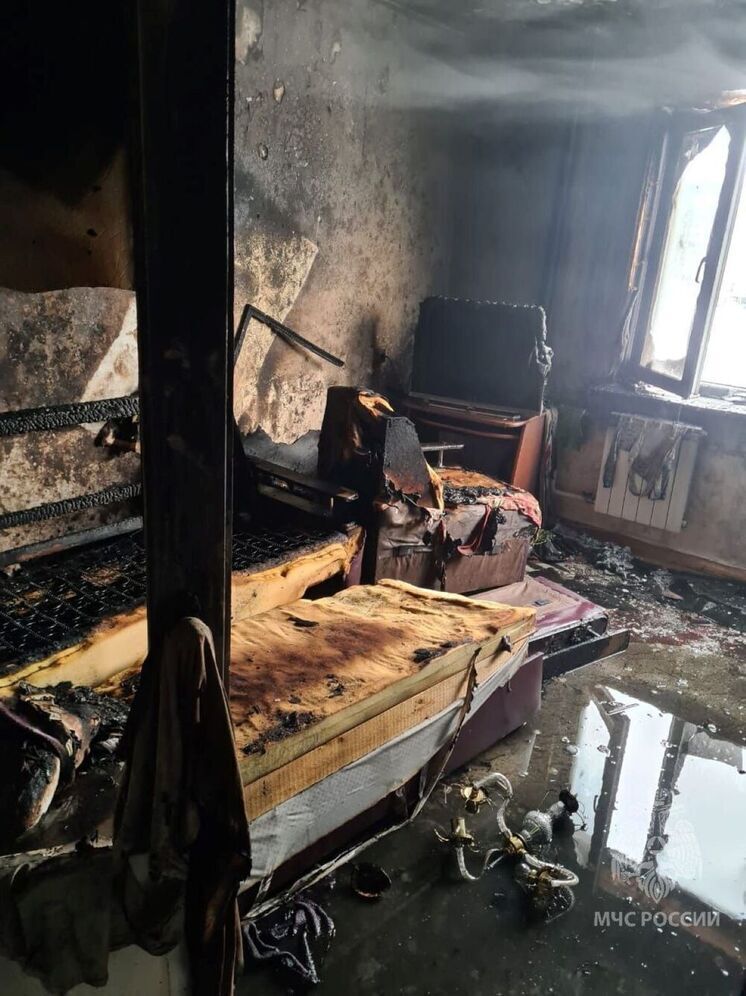 МЧС: в Красноярске на пожаре погиб шестилетний мальчик