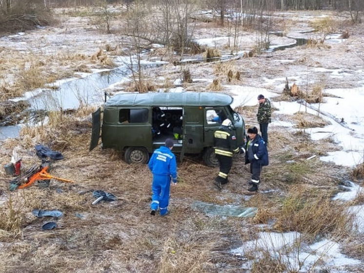 Под Людиновом в ДТП пострадал пассажир