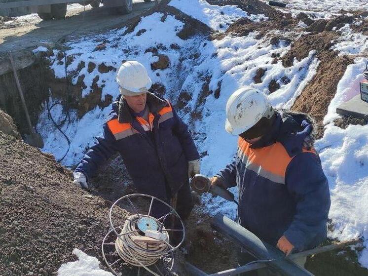 Специалисты Рязанского водоканала начали установку водопровода в селе Павловка Чаплынского района