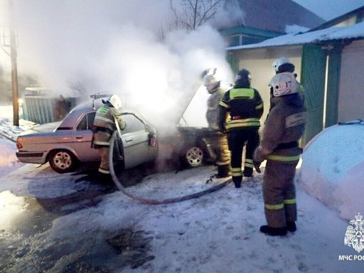 Баня и "Волга": в Томской области ликвидировали 4 пожара 5 марта